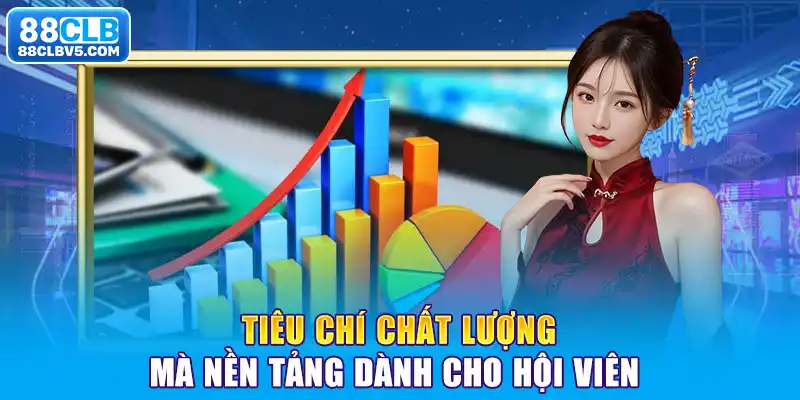 Tiêu chí chất lượng mà nền tảng dành cho hội viên 